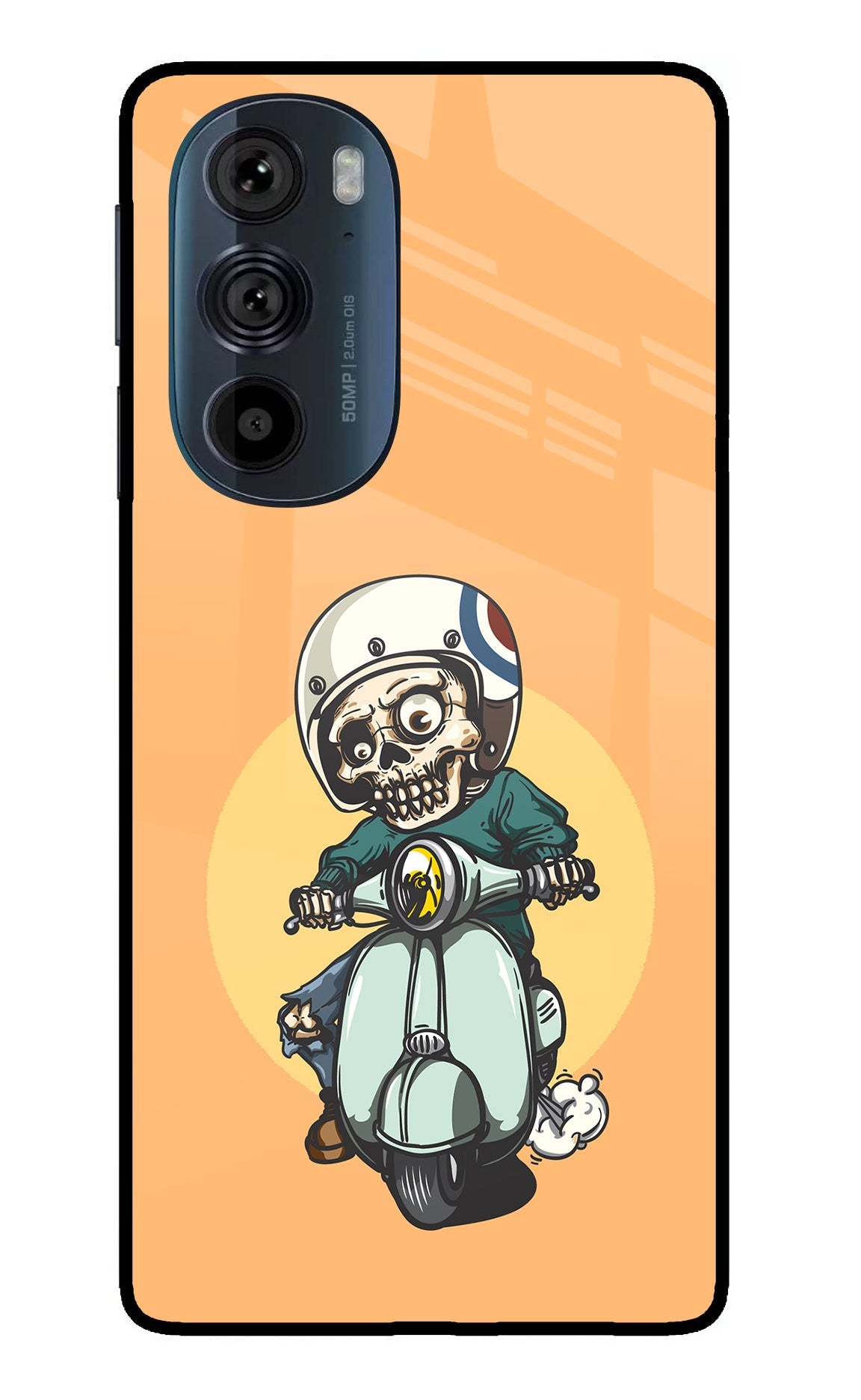 Undead Biker Moto Edge 30 Pro Back Cover