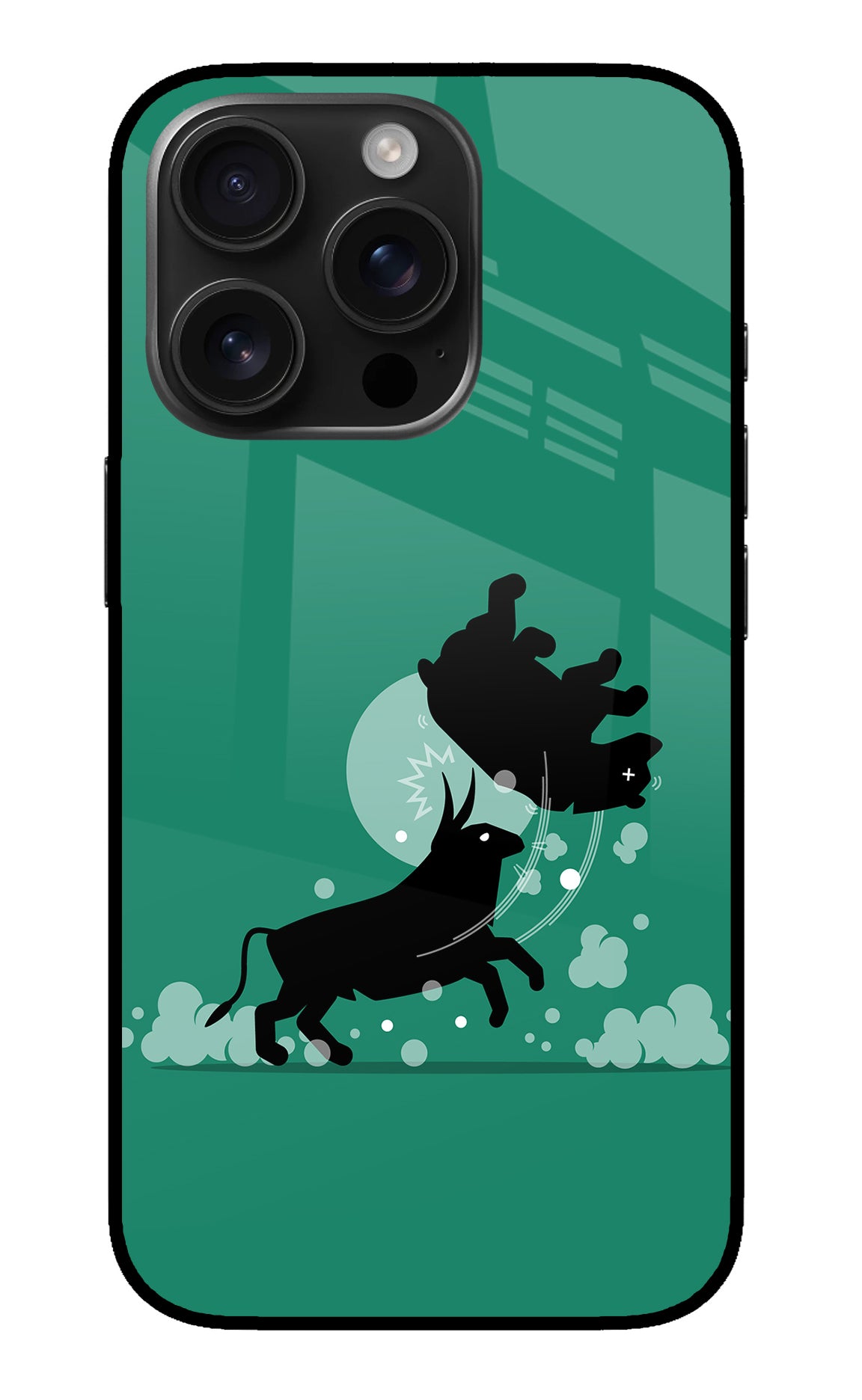 Bull Conqueror iPhone 16 Pro Max Back Cover