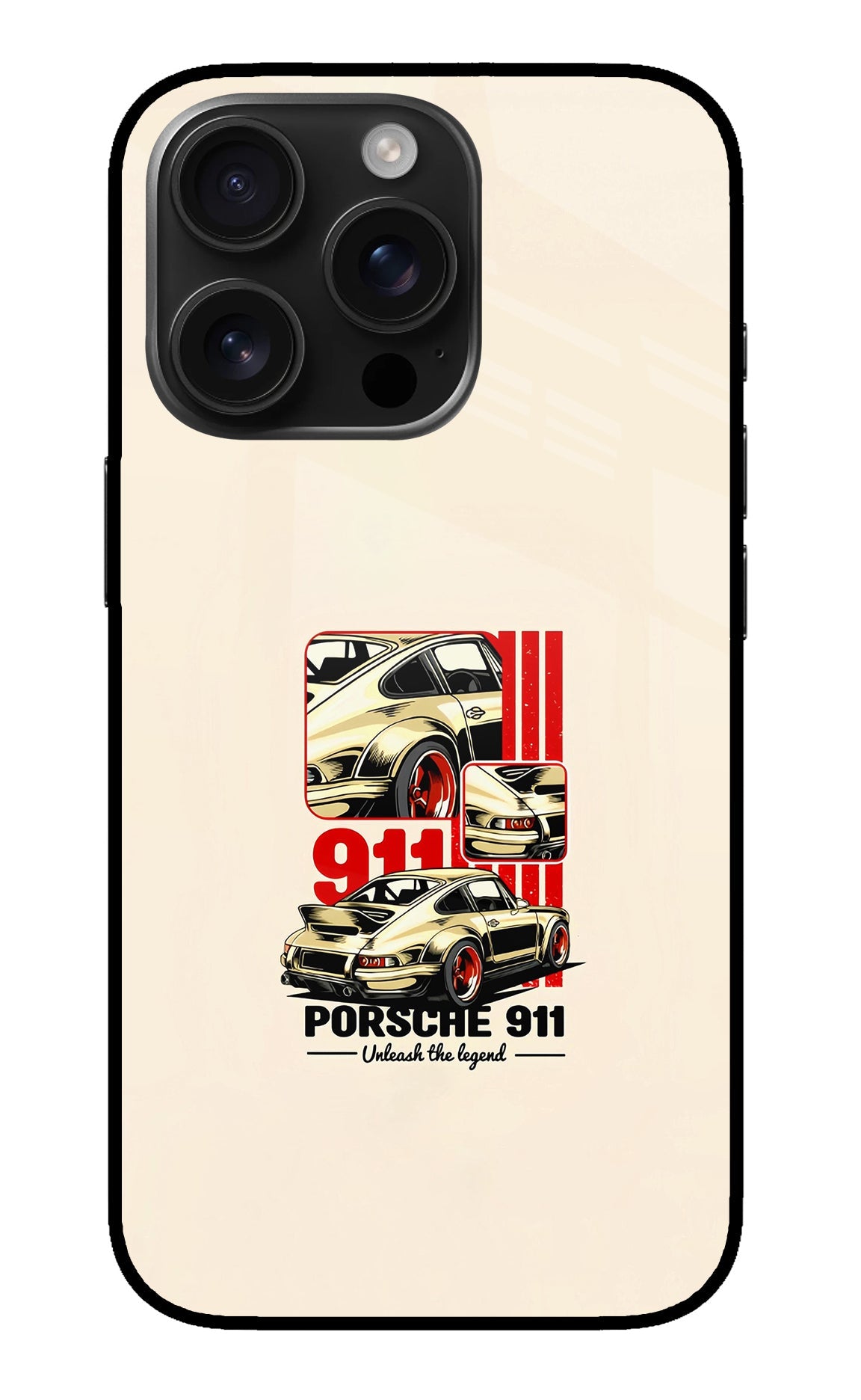 Classic Porsche 911 iPhone 16 Pro Max Back Cover