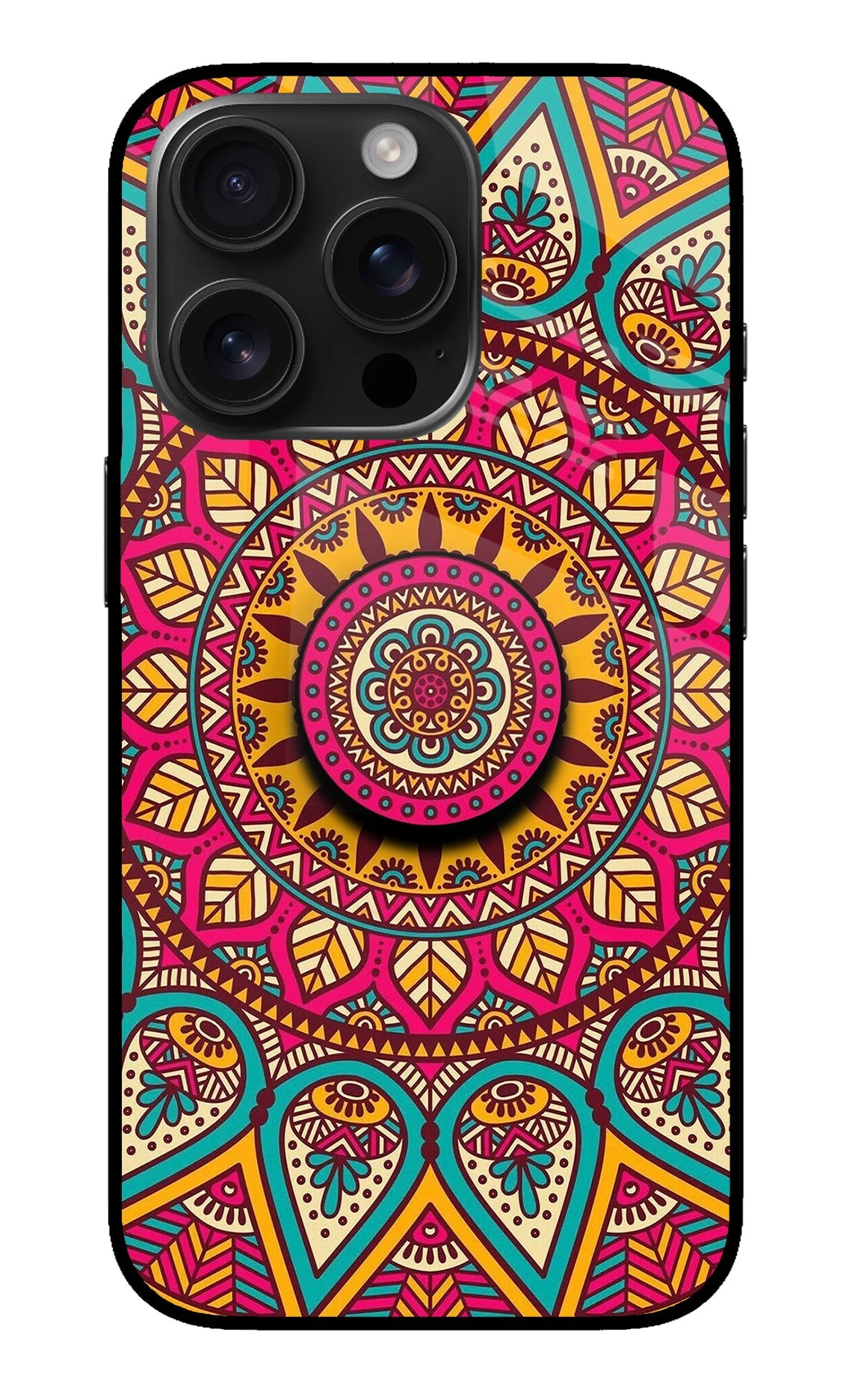 Mandala iPhone 16 Pro Max Pop Case