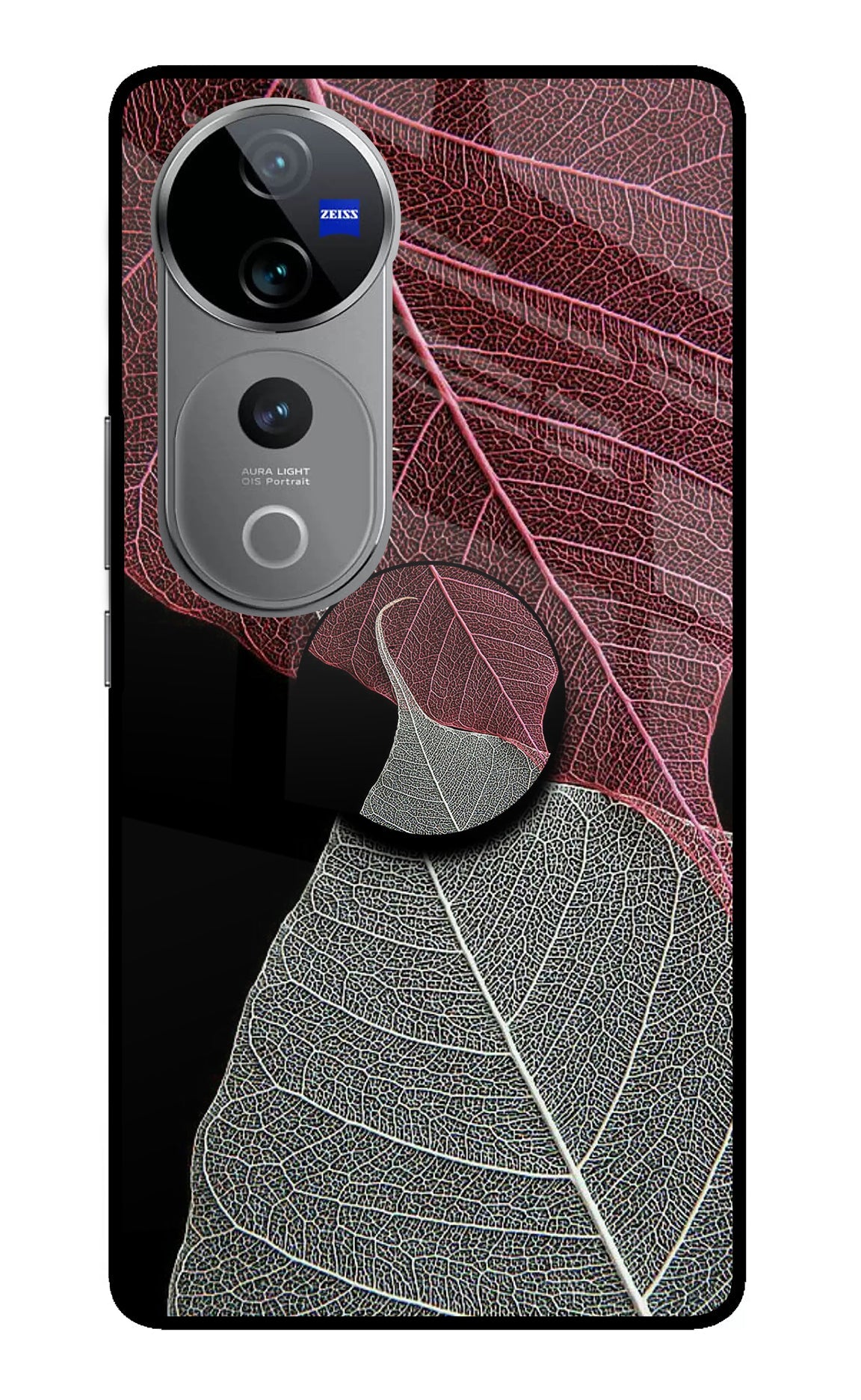 Leaf Pattern Vivo V40 Pro 5G Pop Case