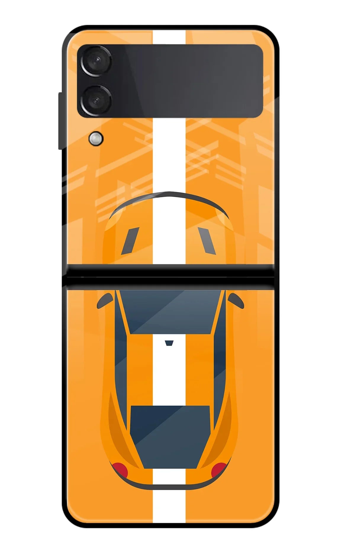 Highway Pursuit Samsung Galaxy Z Flip4 Glass Case