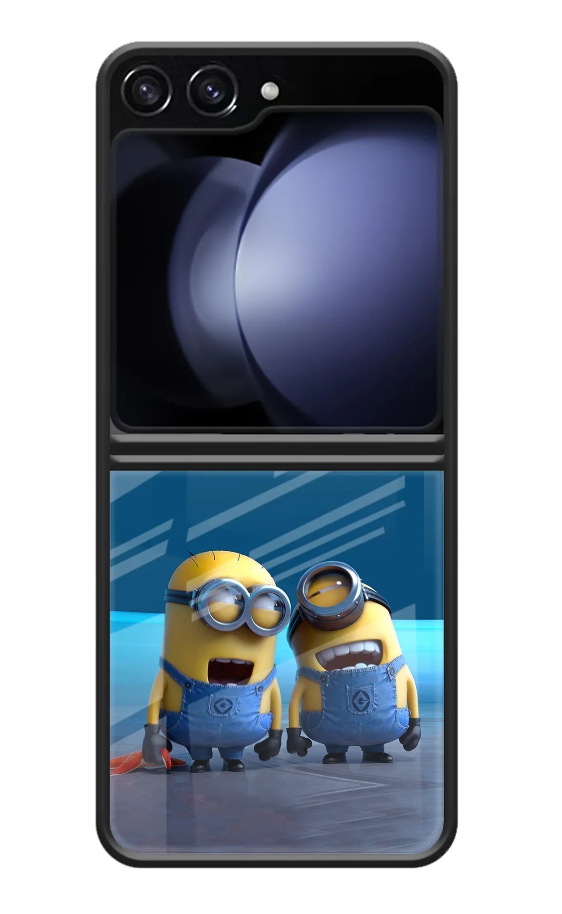 Minion Laughing Samsung Galaxy Z Flip5 Back Cover