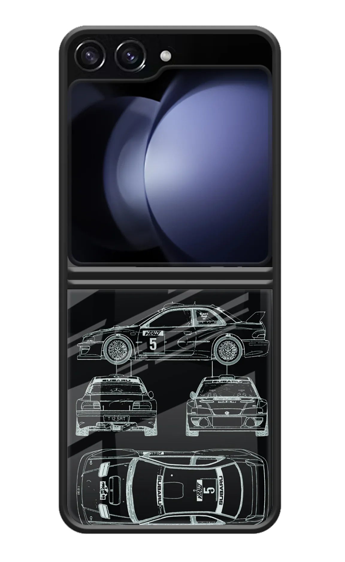 WRC'99 Samsung Galaxy Z Flip5 Glass Case
