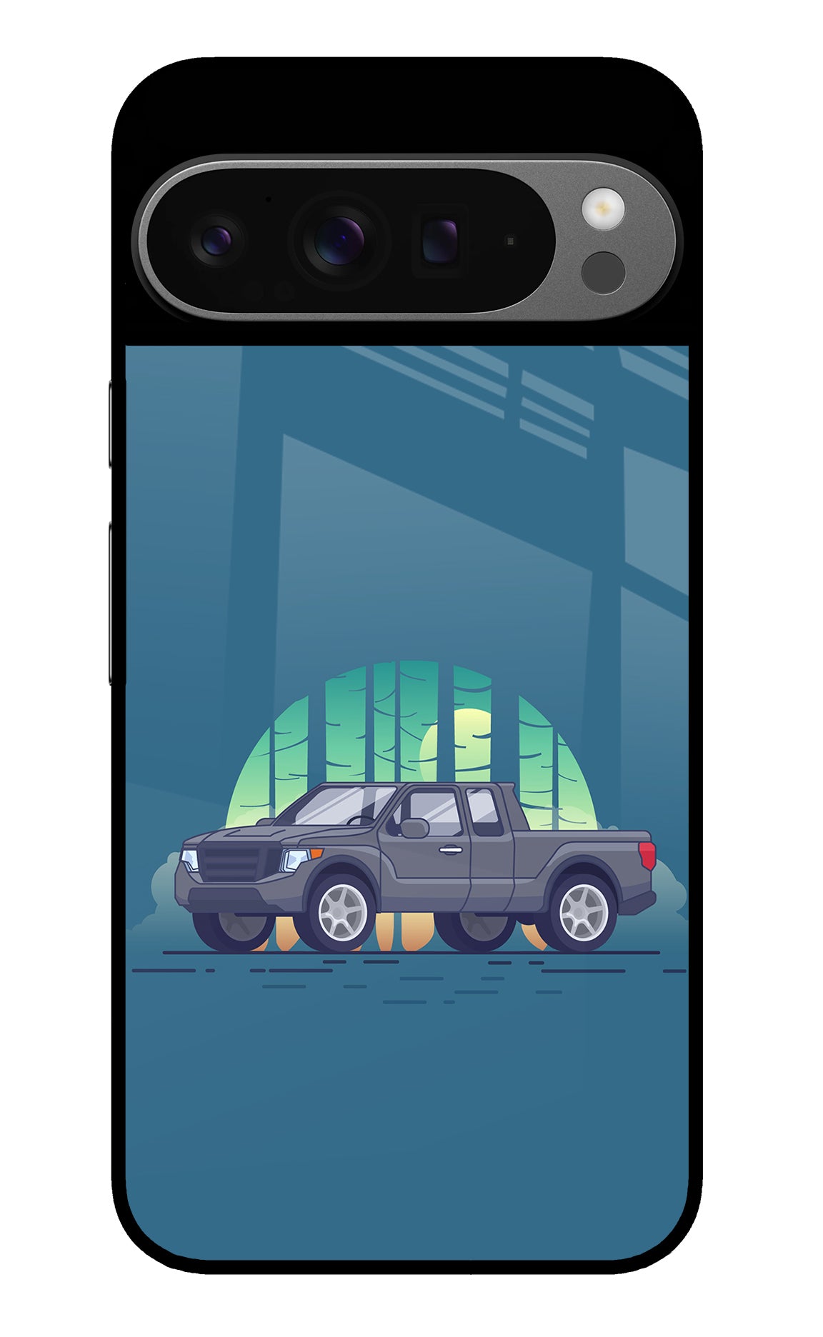 Retro Garage Vibe Google Pixel 9 Pro XL Back Cover