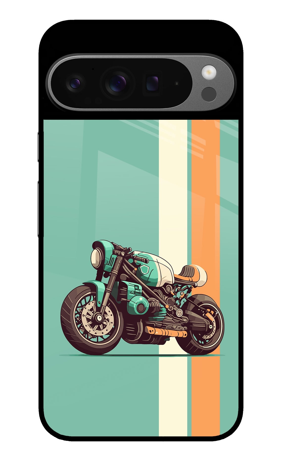 Striped Moto Drift Google Pixel 9 Pro XL Back Cover