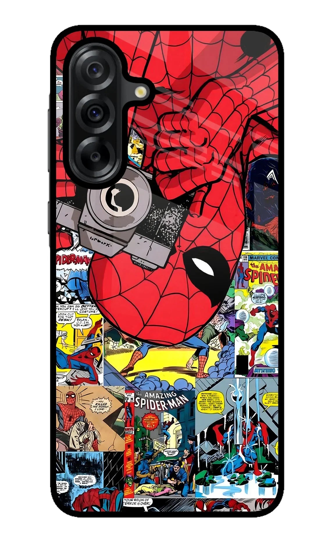 Spider Man Samsung A36 5G Glass Case