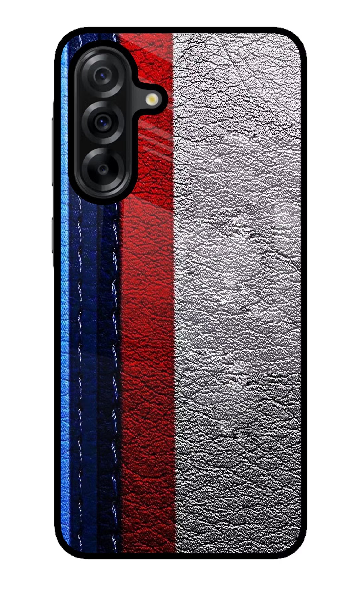 BMW Stripes Samsung A36 5G Glass Case