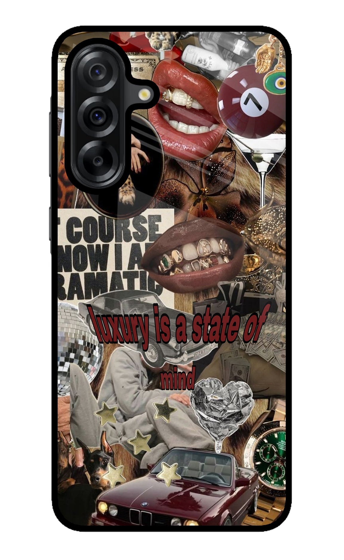 Luxury Samsung A36 5G Back Cover