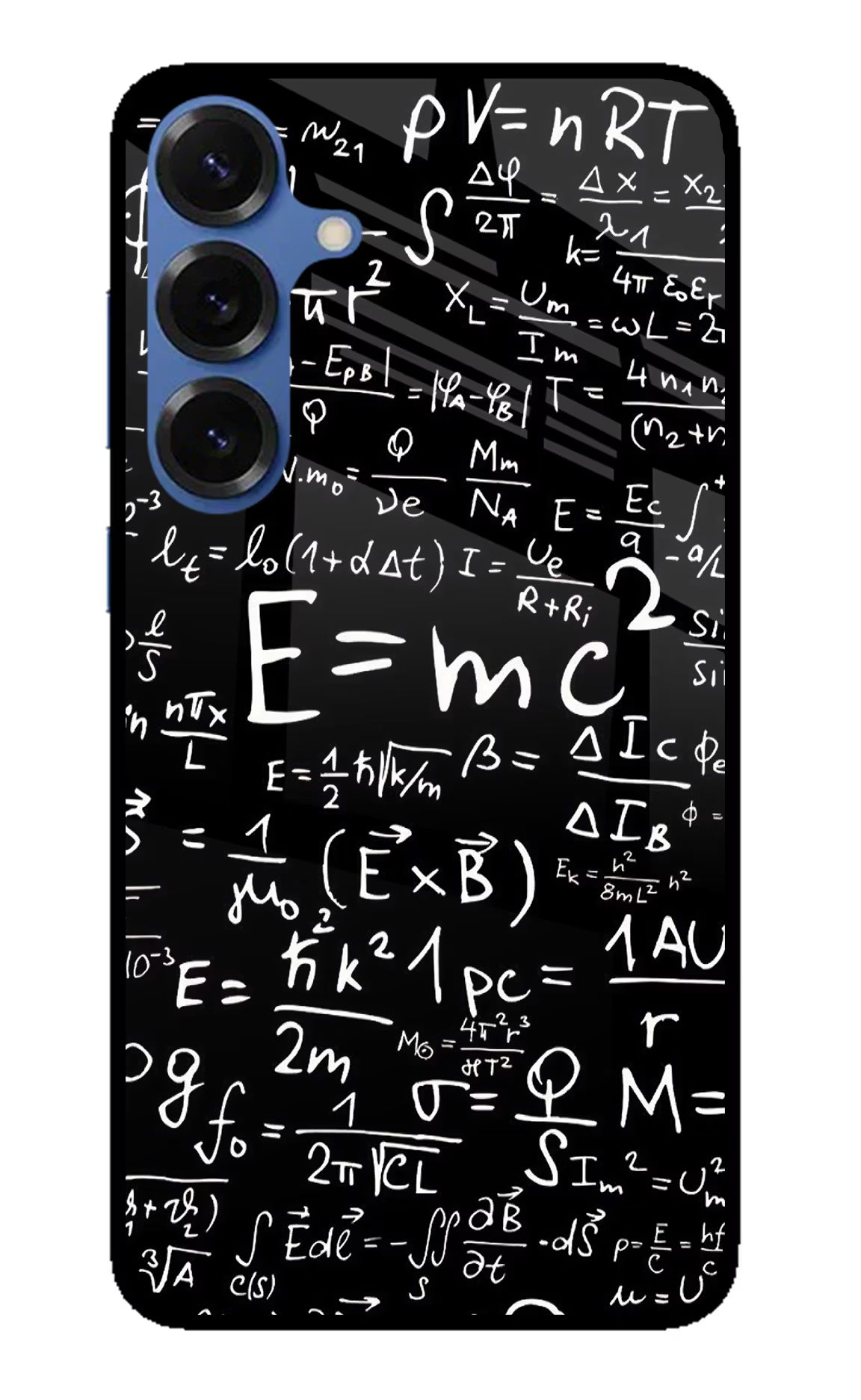 Physics Formula Samsung S25 Glass Case