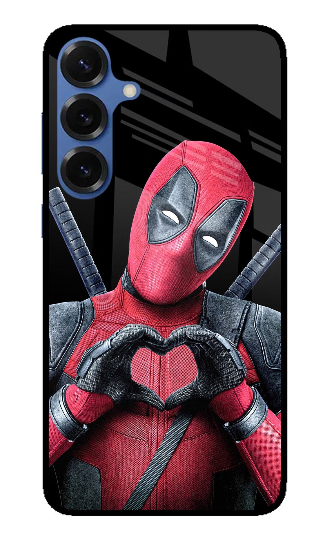 Deadpool Samsung S25 Glass Case