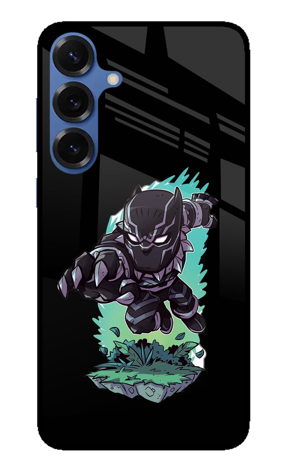 Black Panther Samsung S25 Glass Case