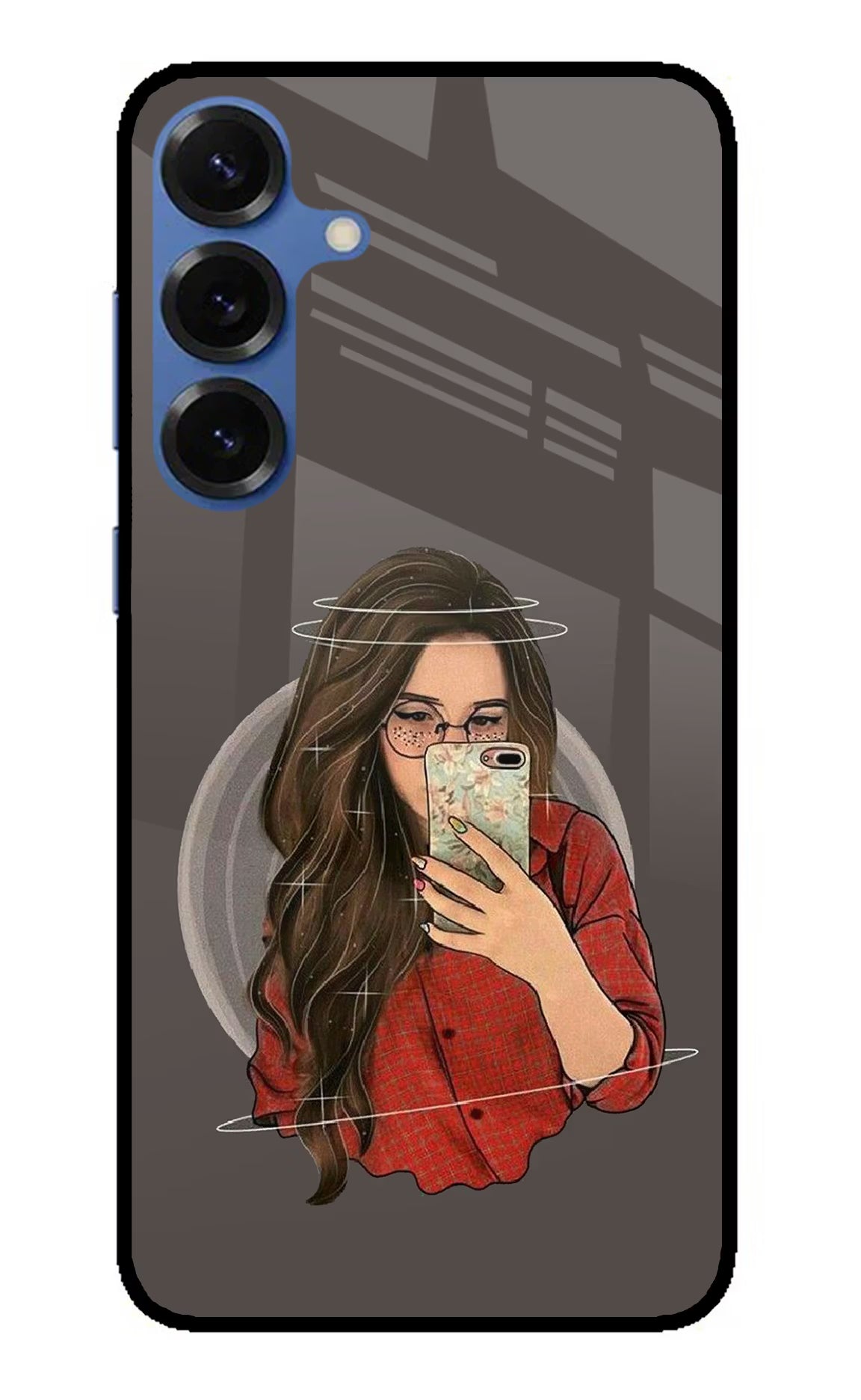 Selfie Queen Samsung S25 Plus Glass Case