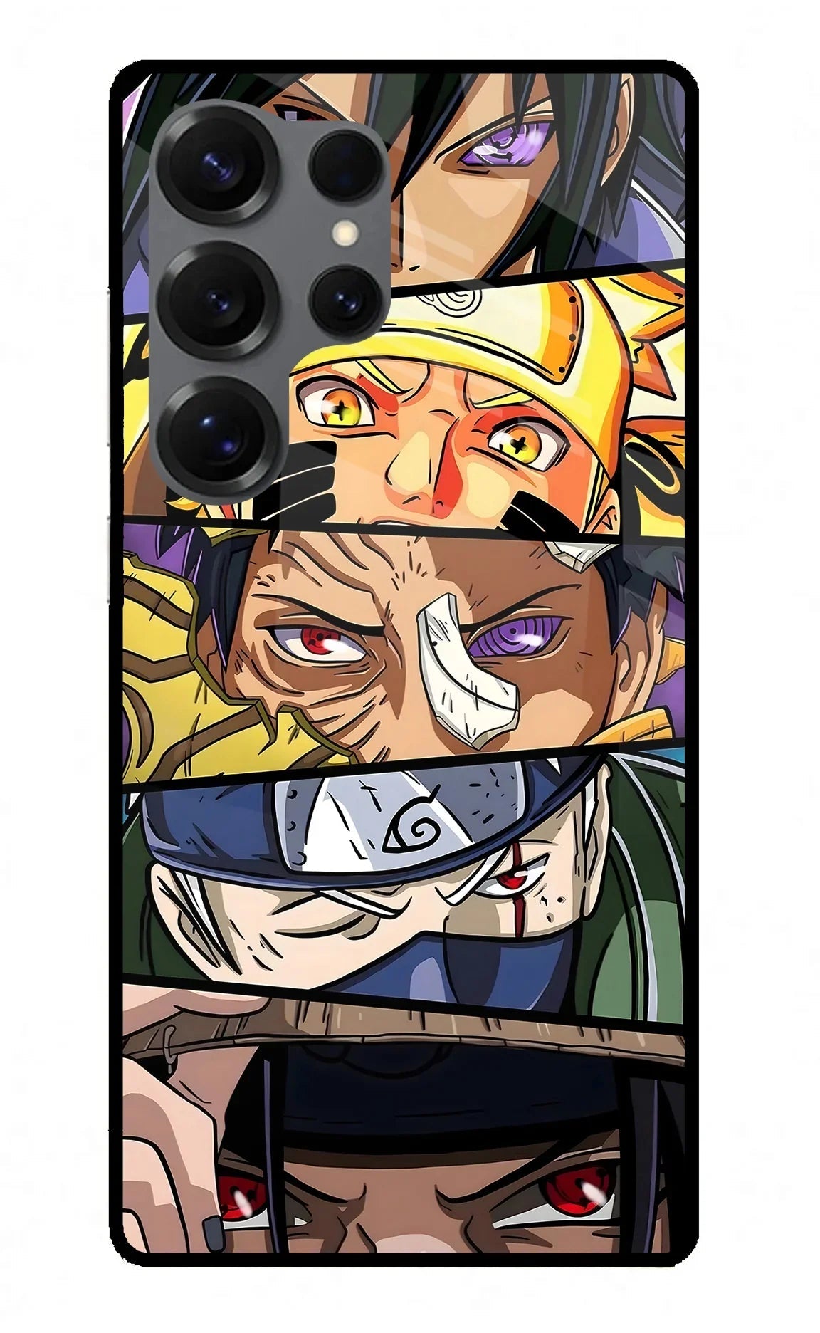 Naruto Character Samsung S25 Ultra Back Cover