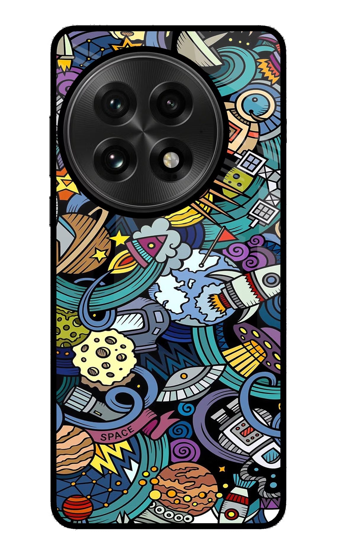 Space Abstract OnePlus 13 Back Cover
