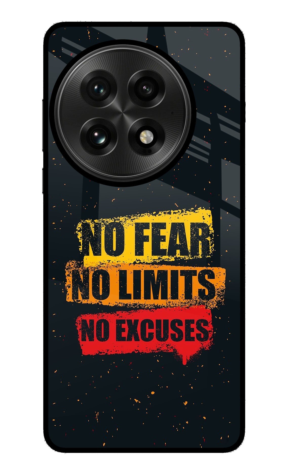 No Fear No Limits No Excuse OnePlus 13 Back Cover