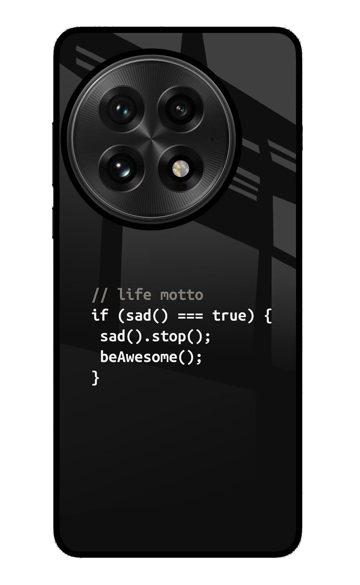 Life Motto Code OnePlus 13 Back Cover