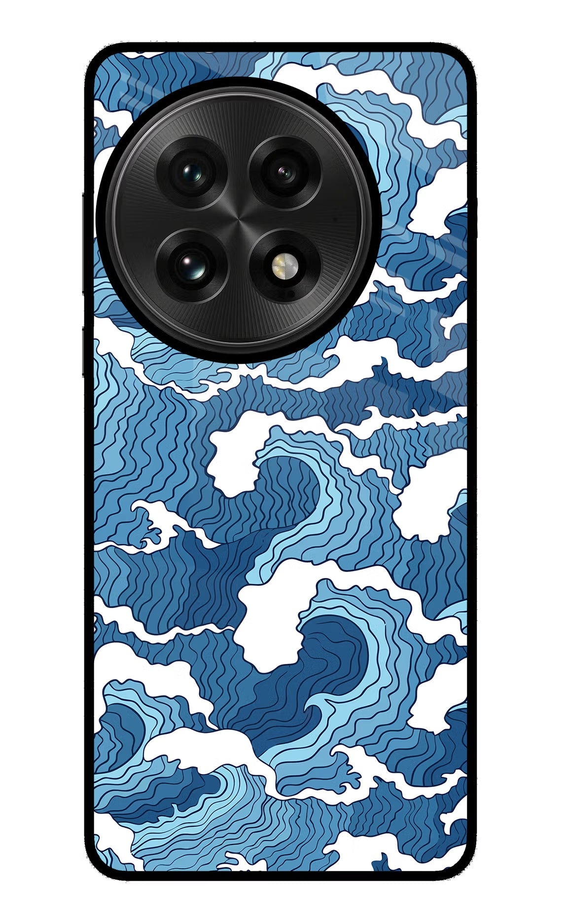 Blue Waves OnePlus 13 Back Cover