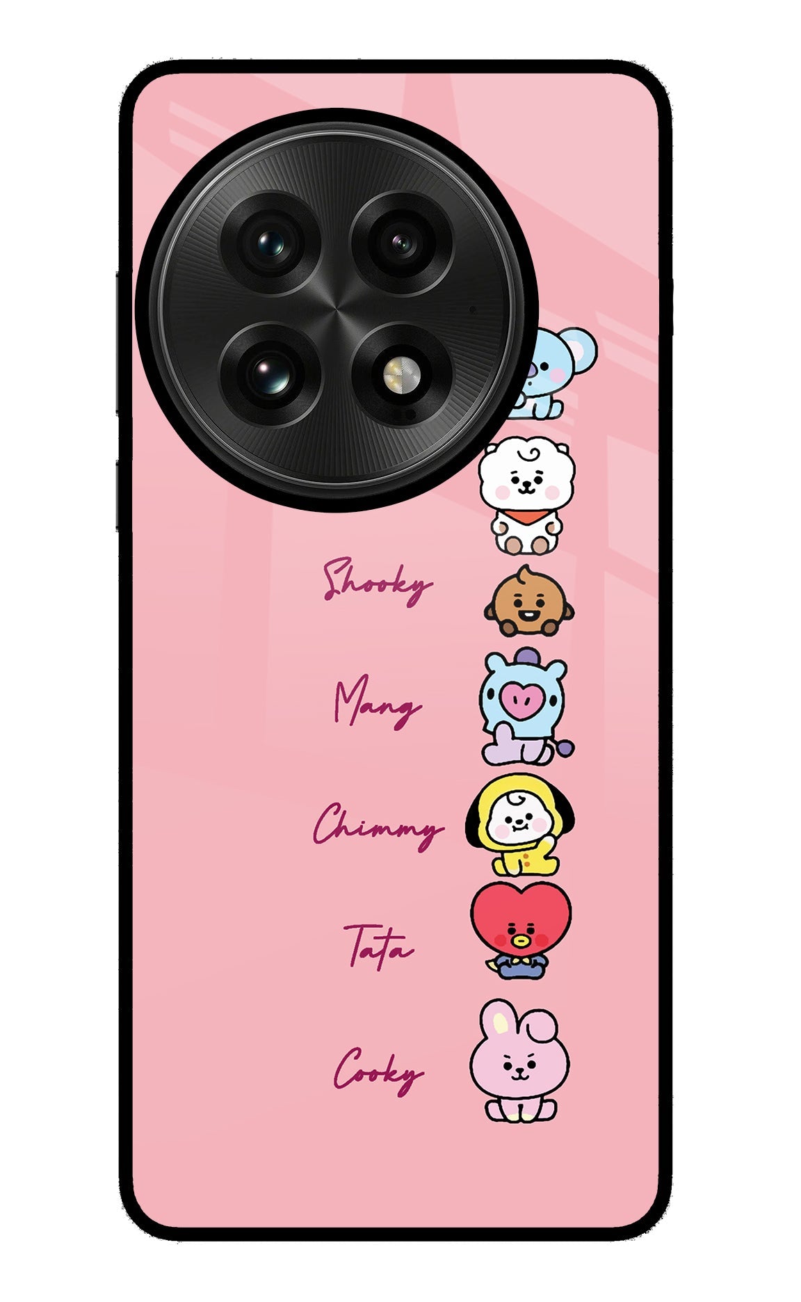 BTS names OnePlus 13 Back Cover