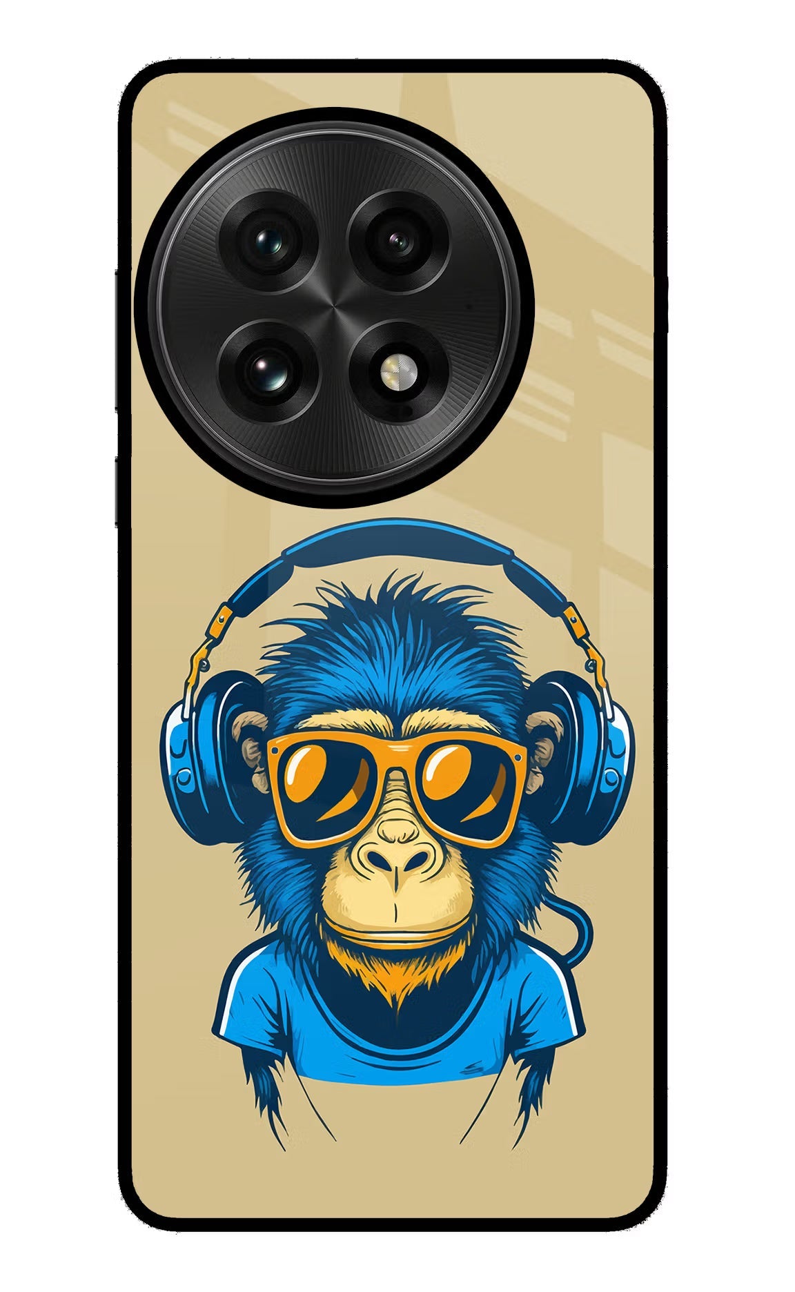 Monkey Headphone OnePlus 13 Back Cover