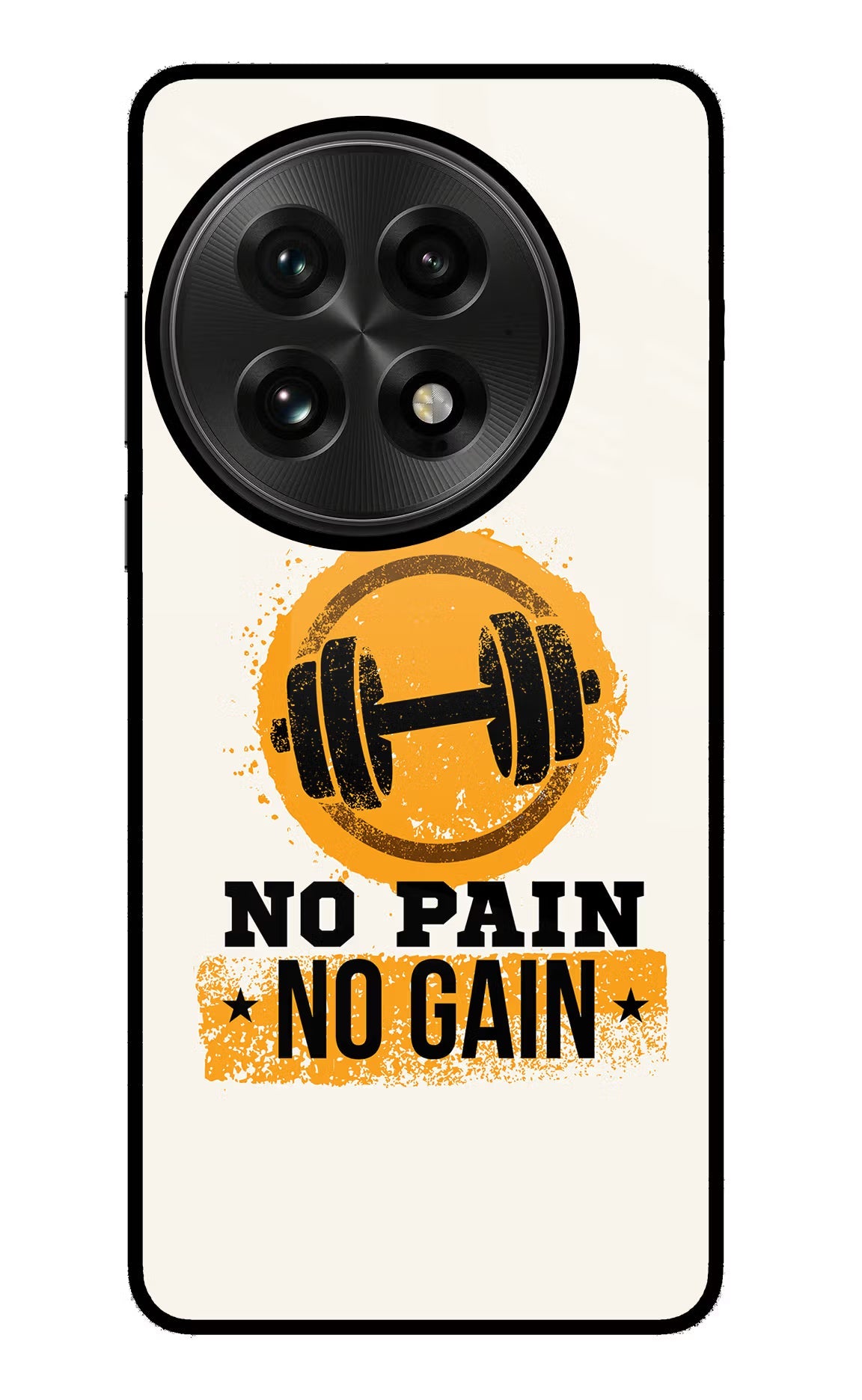 No Pain No Gain OnePlus 13 Glass Case