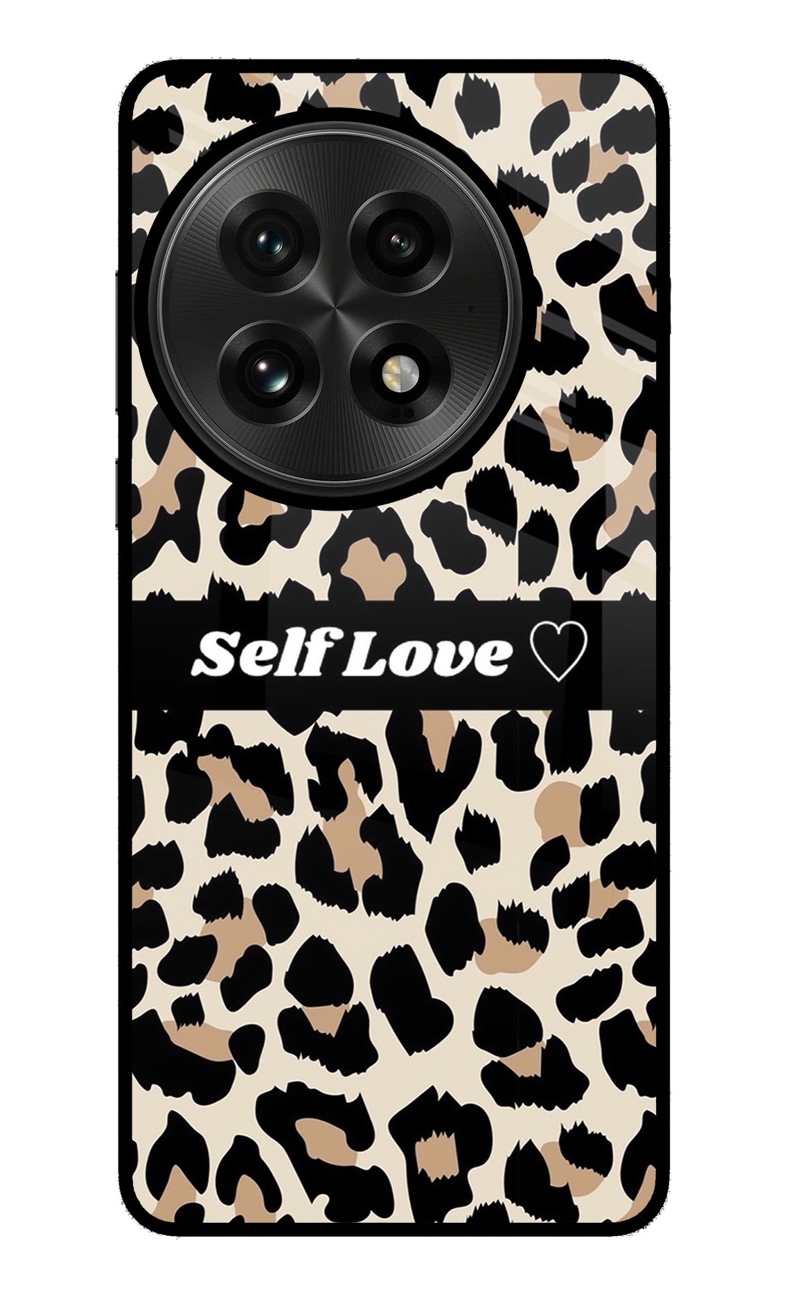 Leopard Print Self Love OnePlus 13 Back Cover