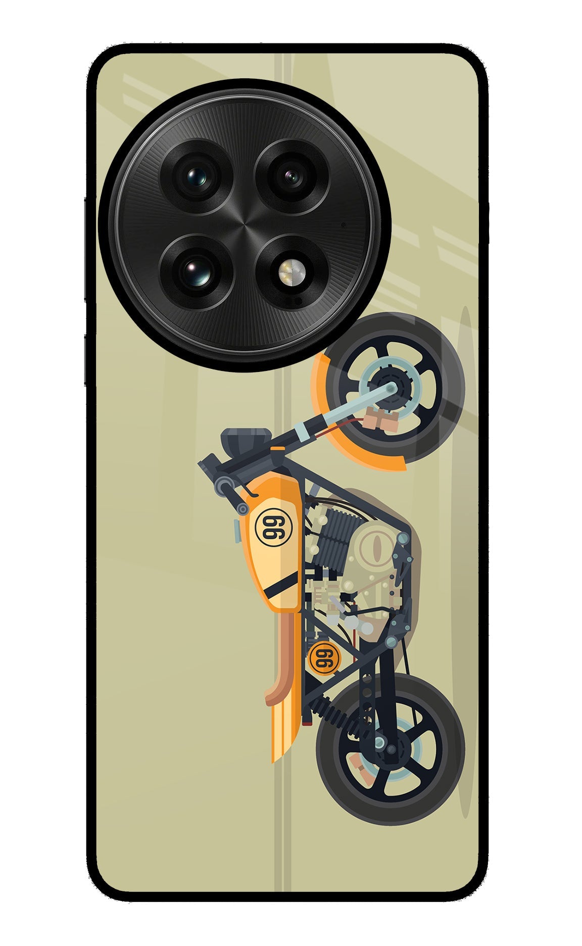 Vertical Speedster OnePlus 13 Back Cover