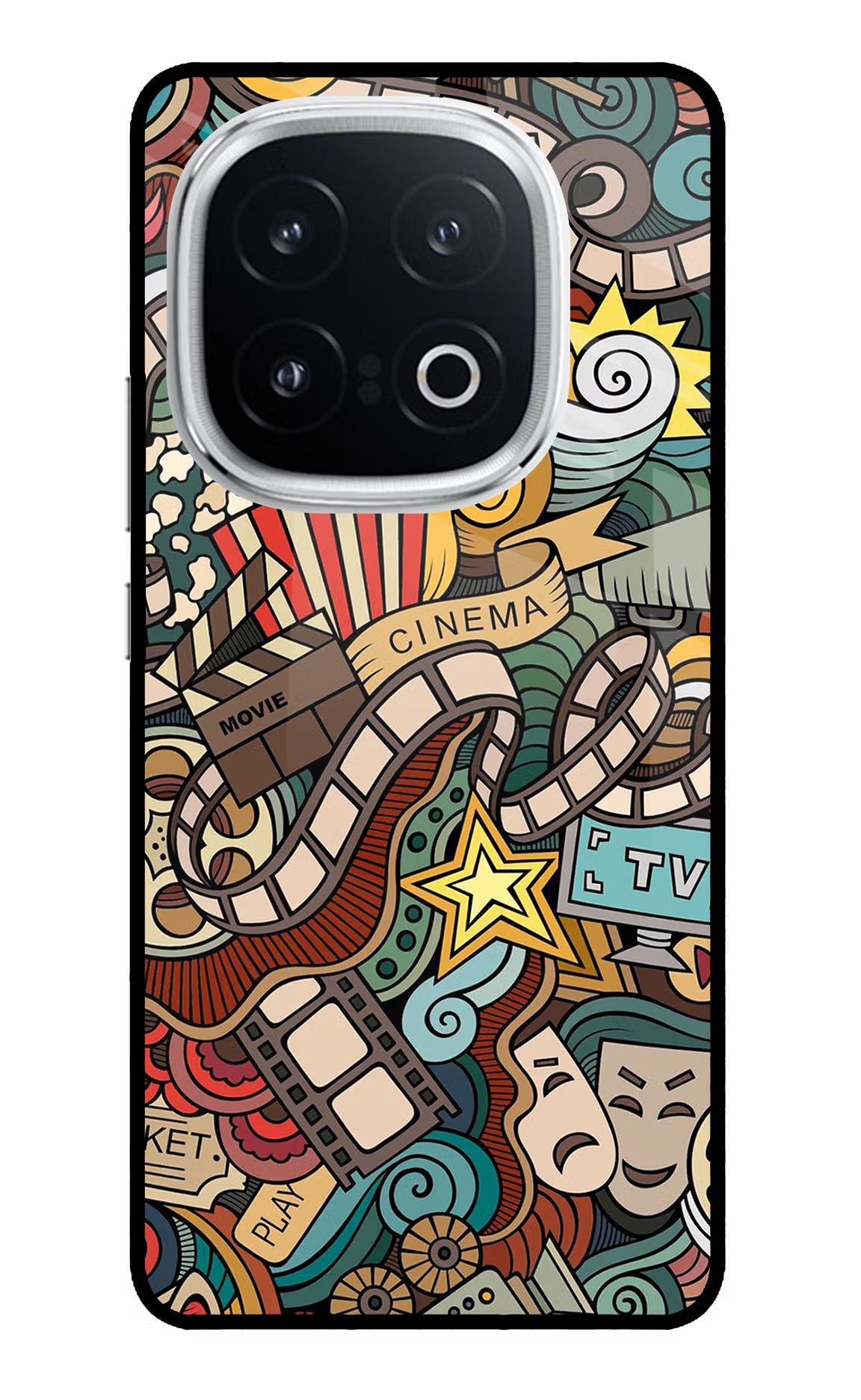 Cinema Abstract iQOO 13 5G Back Cover