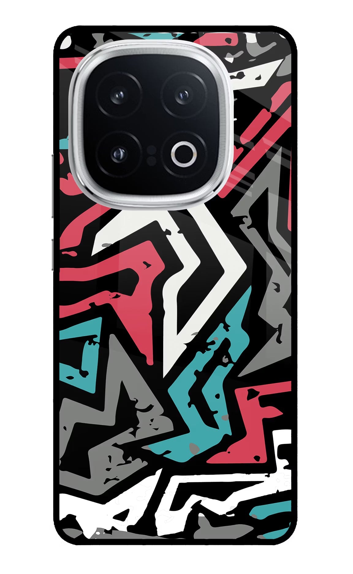 Geometric Graffiti iQOO 13 5G Back Cover