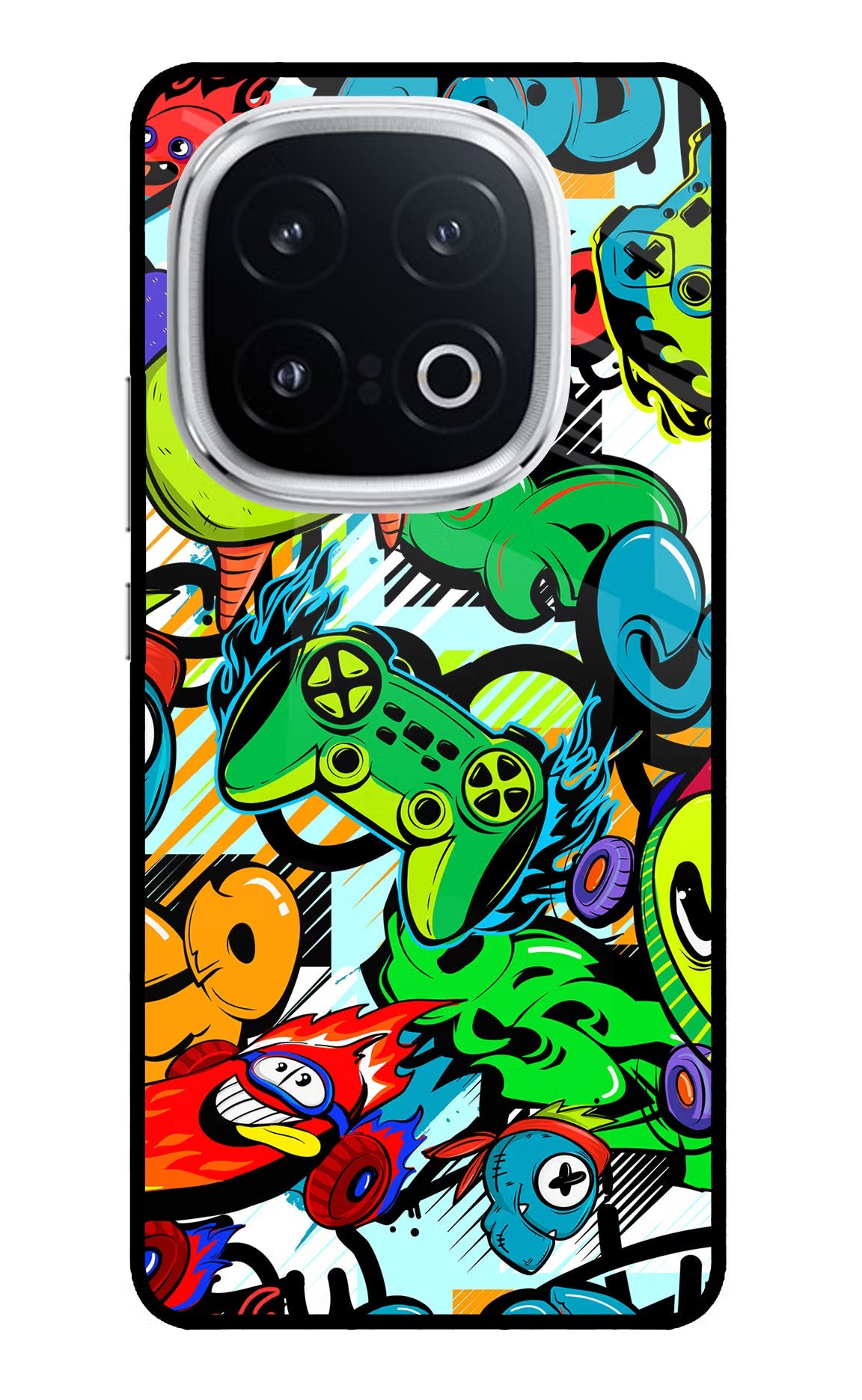 Game Doodle iQOO 13 5G Glass Case
