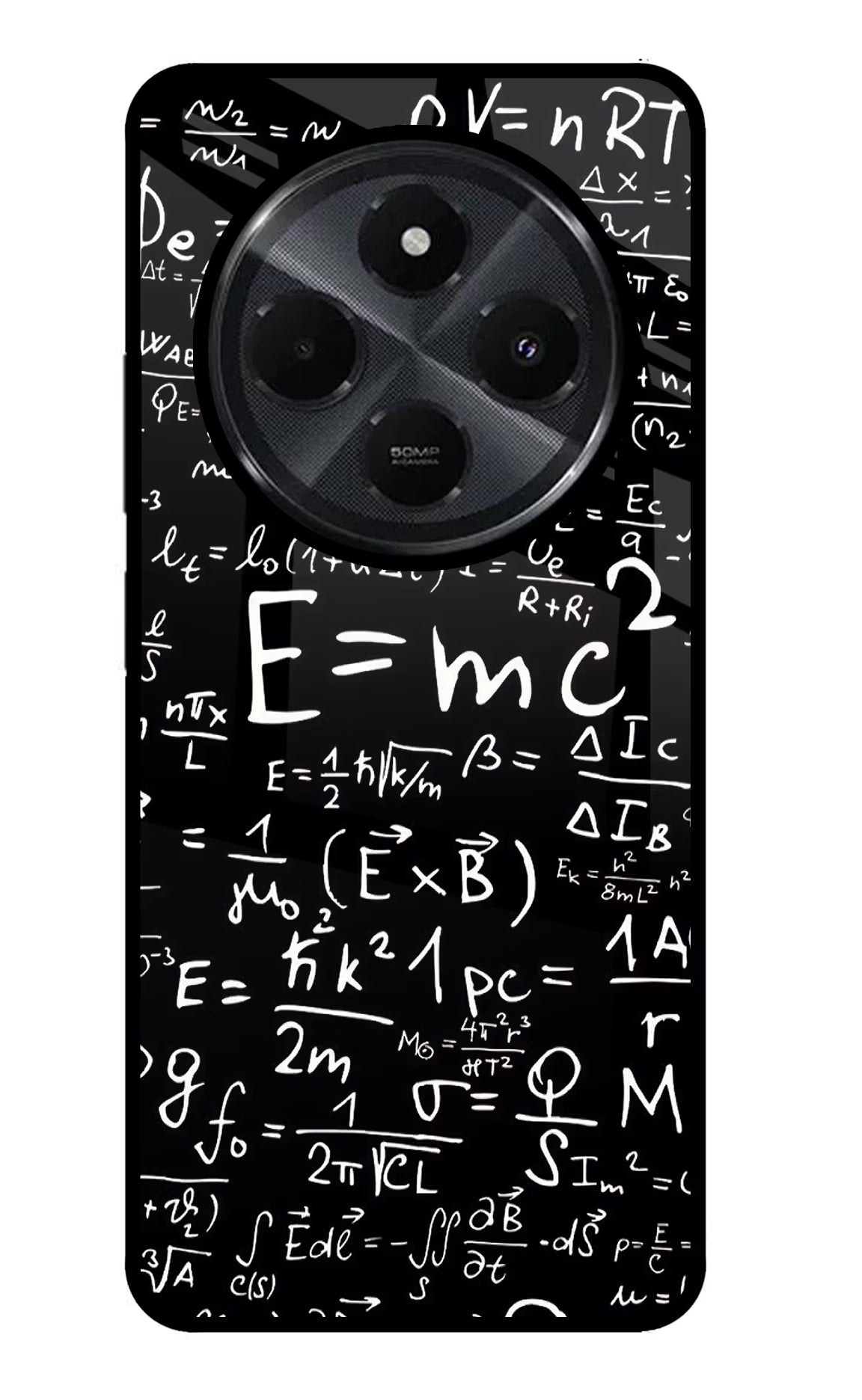 Physics Formula Redmi 14C 5G Glass Case