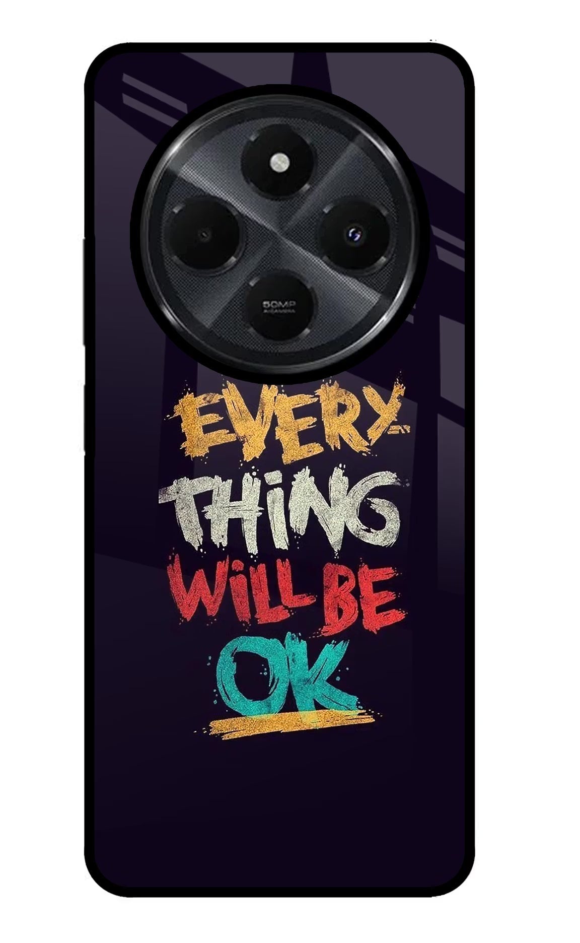 Everything Will Be Ok Redmi 14C 5G Glass Case