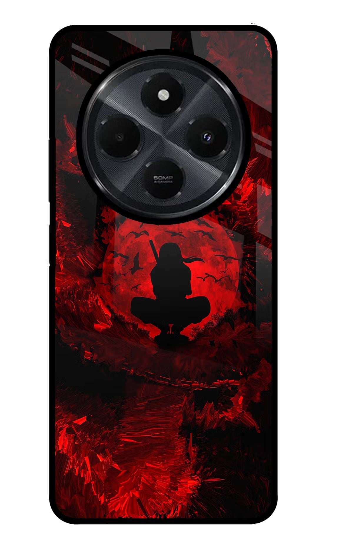 Itachi Uchiha Redmi 14C 5G Glass Case