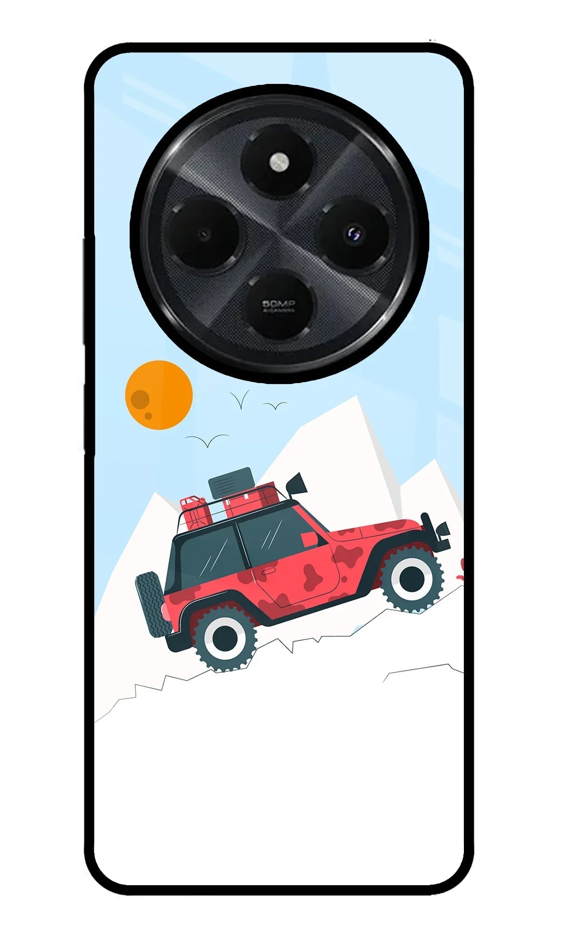 Mountain Trail Beast Redmi 14C 5G Glass Case