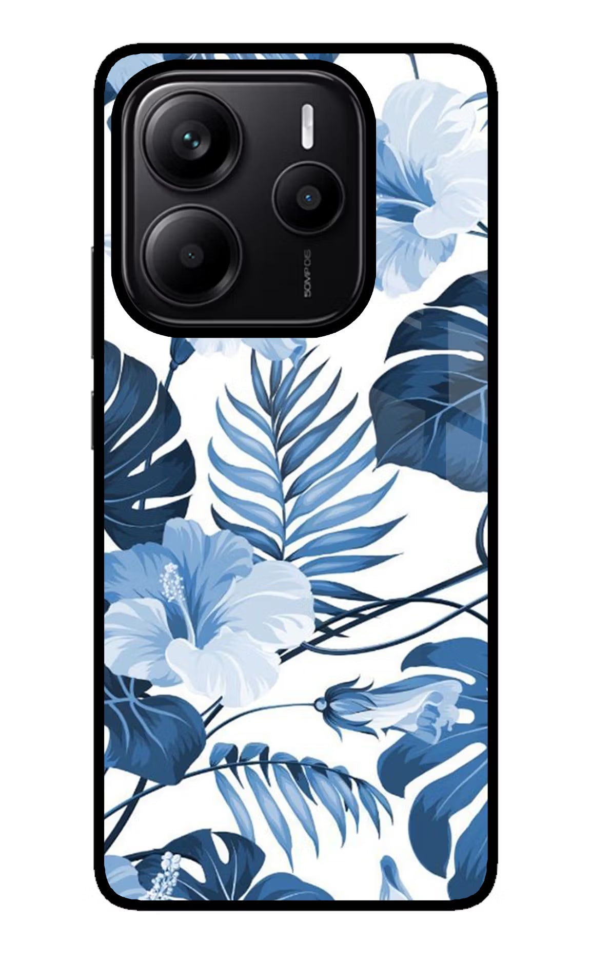 Fabric Art Redmi Note 14 5G Glass Case
