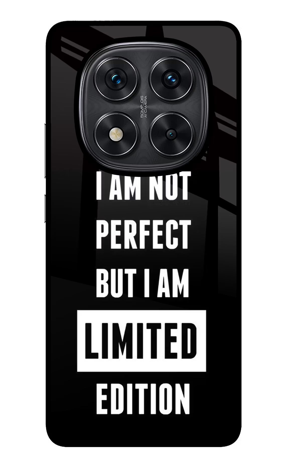 I Am Not Perfect But I Am Limited Edition Redmi Note 14 Pro 5G Back Cover