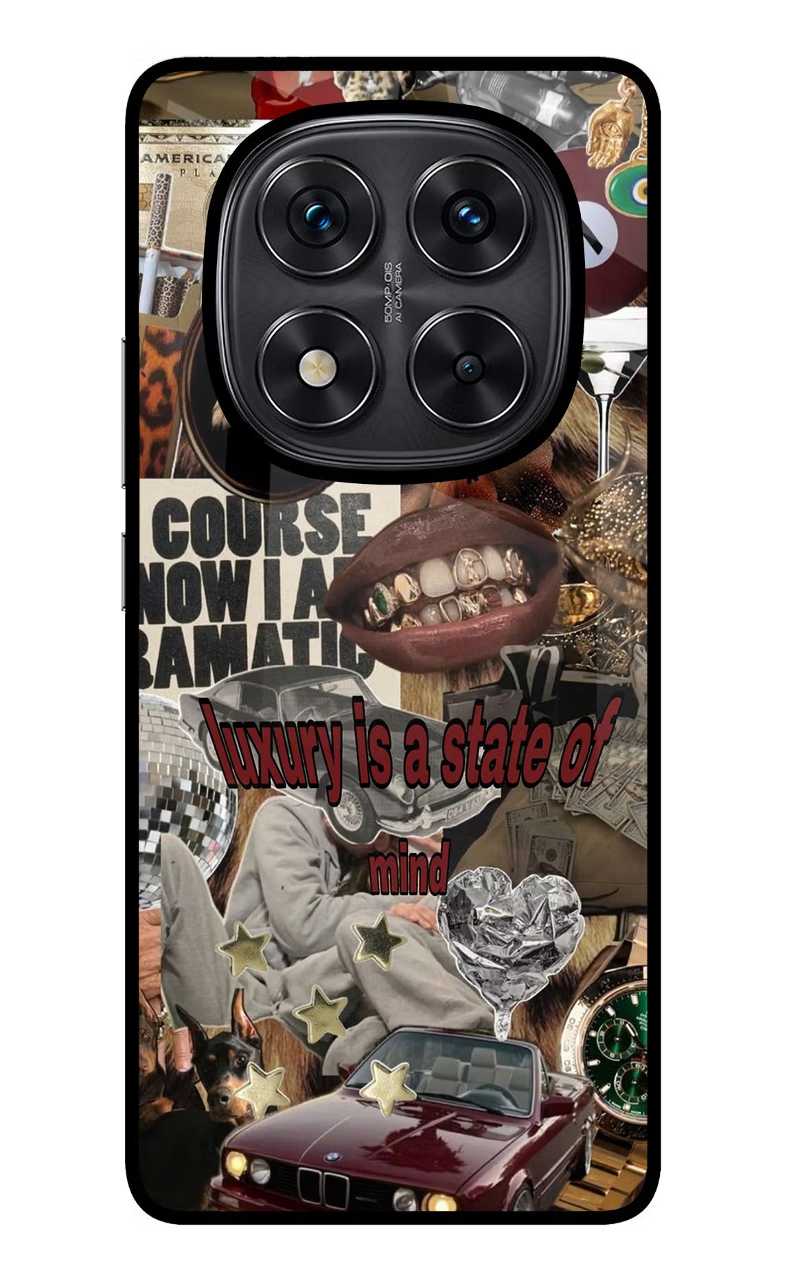 Luxury Redmi Note 14 Pro 5G Back Cover
