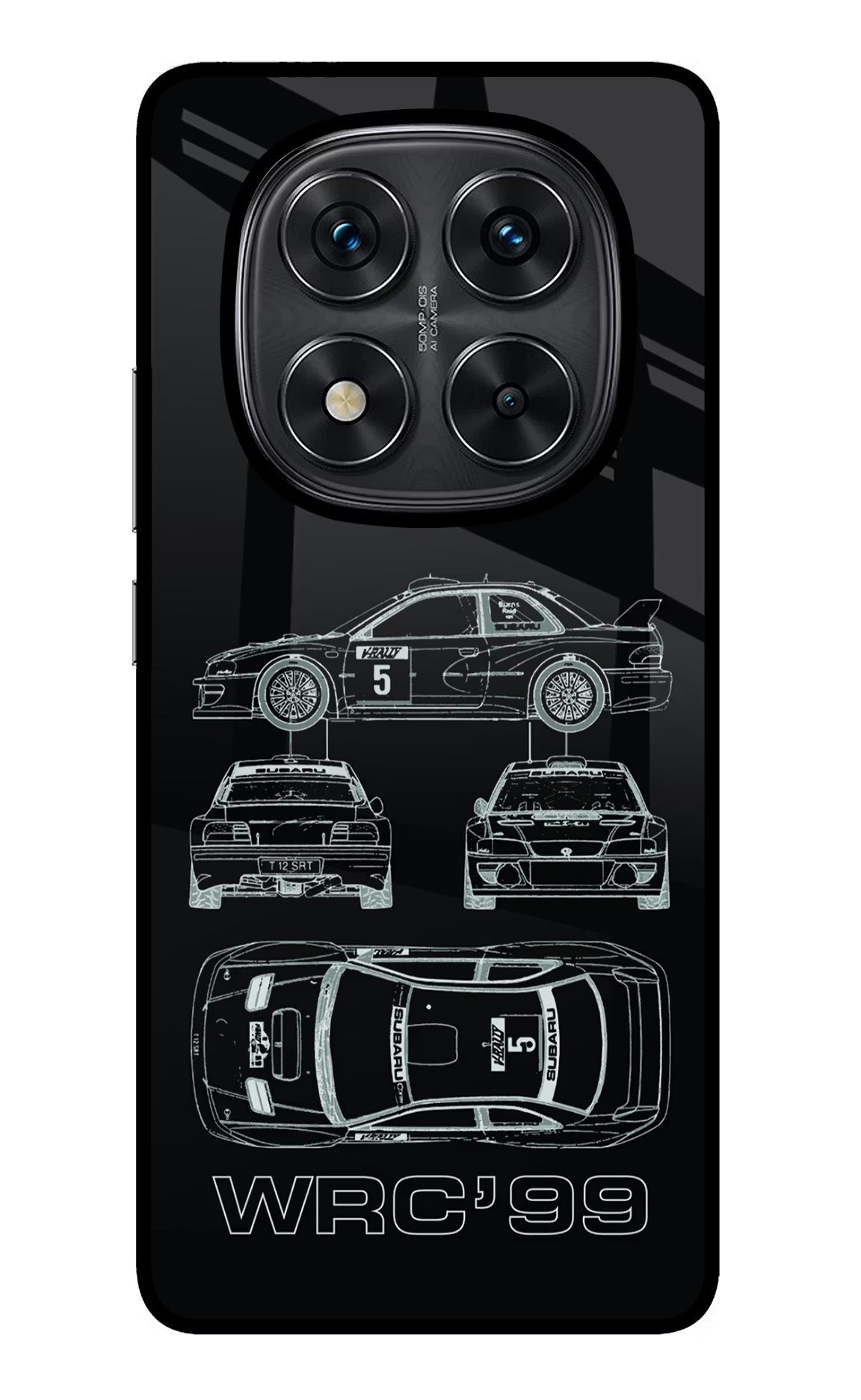 WRC'99 Redmi Note 14 Pro 5G Glass Case