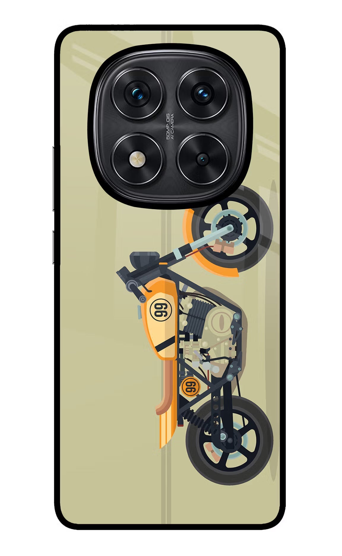 Vertical Speedster Redmi Note 14 Pro 5G Back Cover