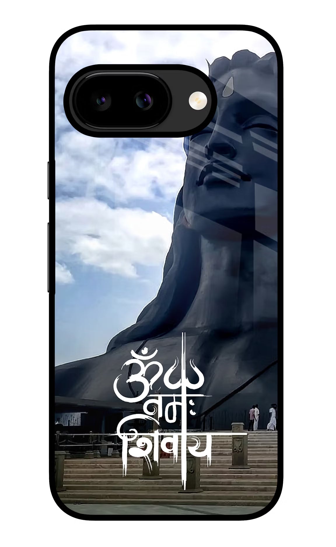 Om Namah Shivay Google Pixel 9A Glass Case