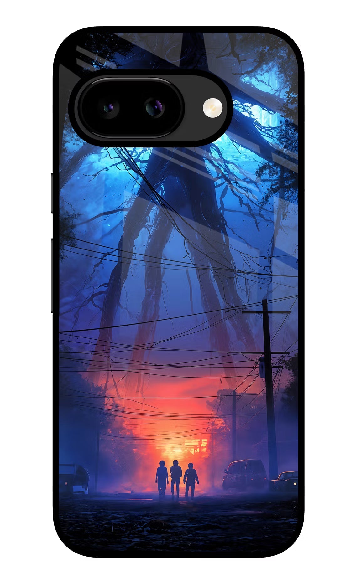 Ordinary Things Shadow Google Pixel 9a Back Cover Glass Case - Hello Swanky