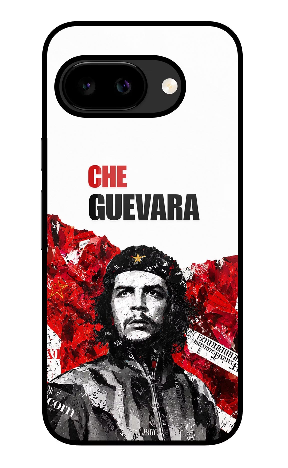 Che Guevara Revolution Google Pixel 9a Back Cover Glass Case - Hello Swanky