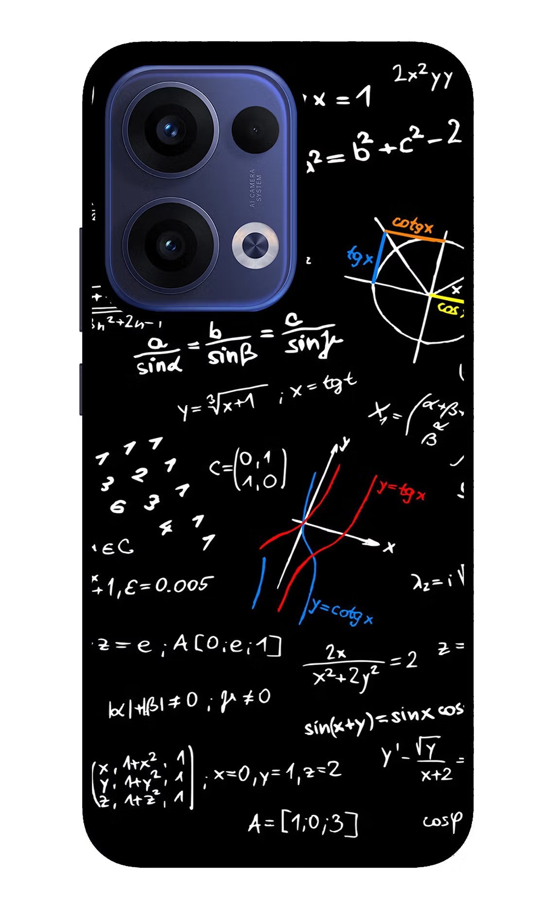 Mathematics Formula Oppo Reno13 5G Back Cover