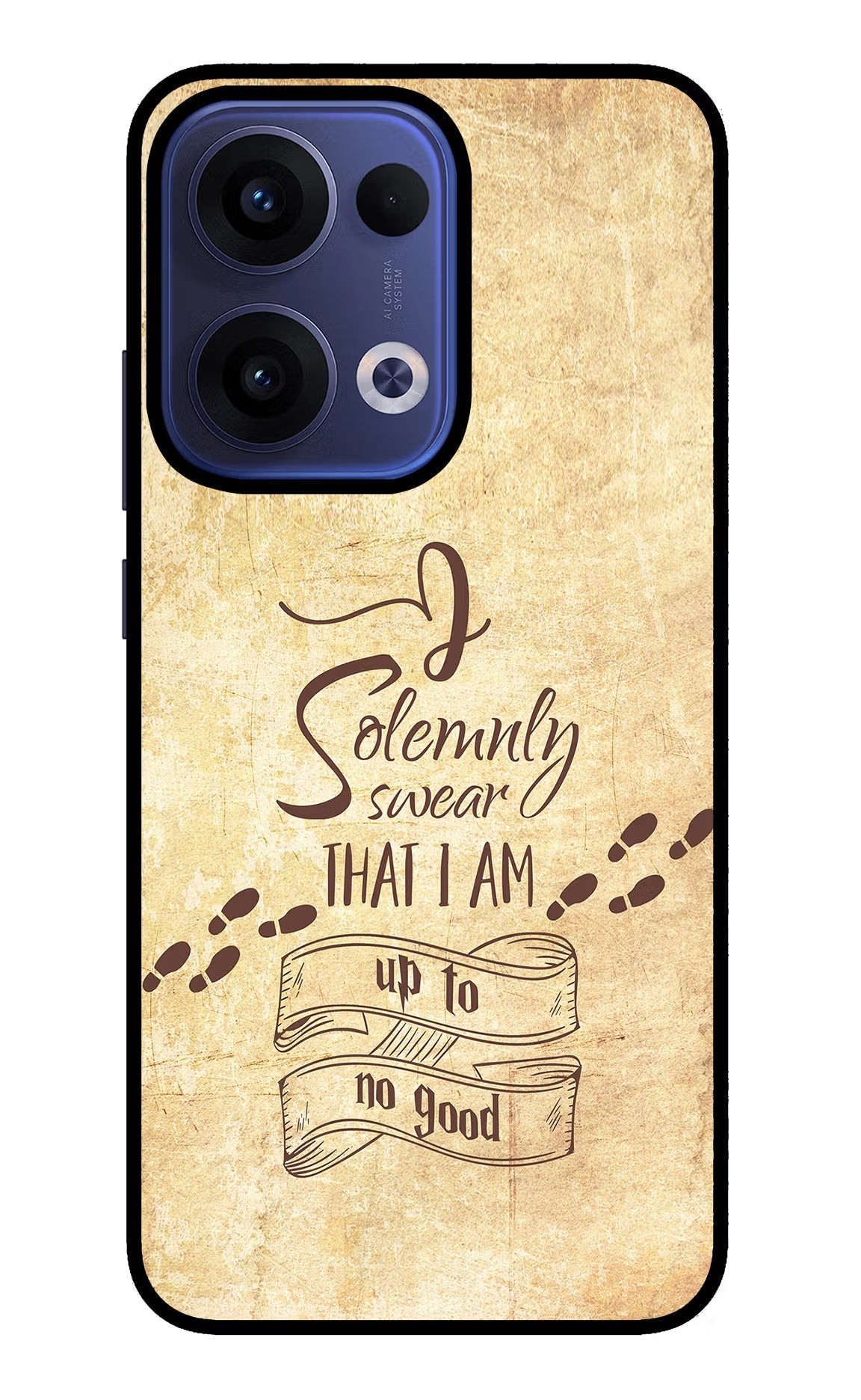 I Solemnly swear that i up to no good Oppo Reno13 5G Back Cover