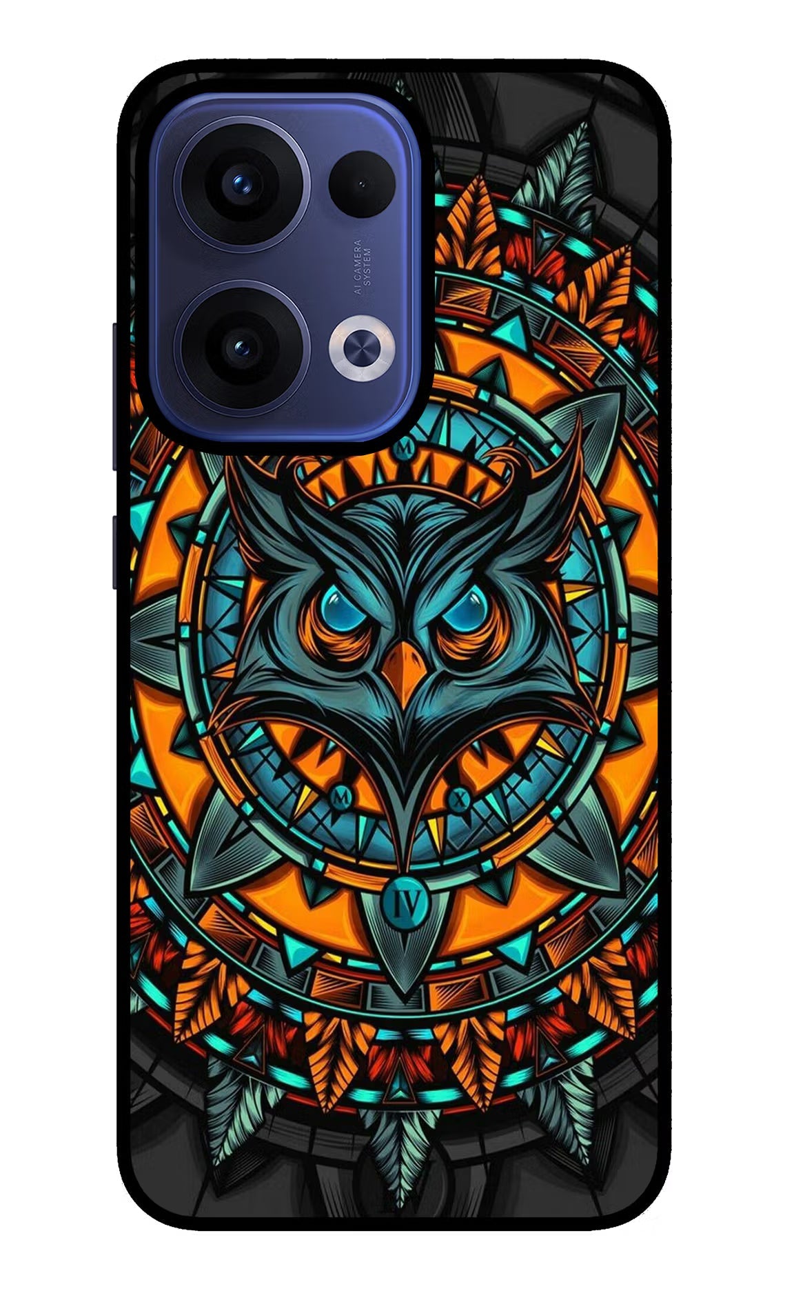Angry Owl Art Oppo Reno13 5G Back Cover
