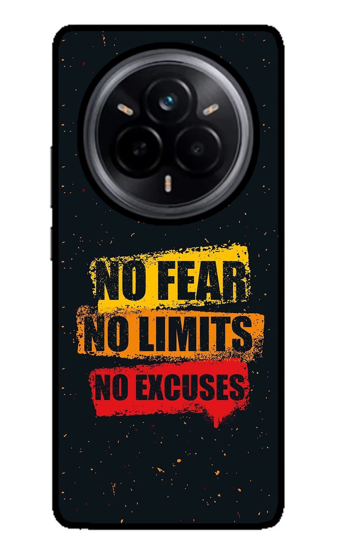 No Fear No Limits No Excuse Realme 14 Pro 5G Back Cover