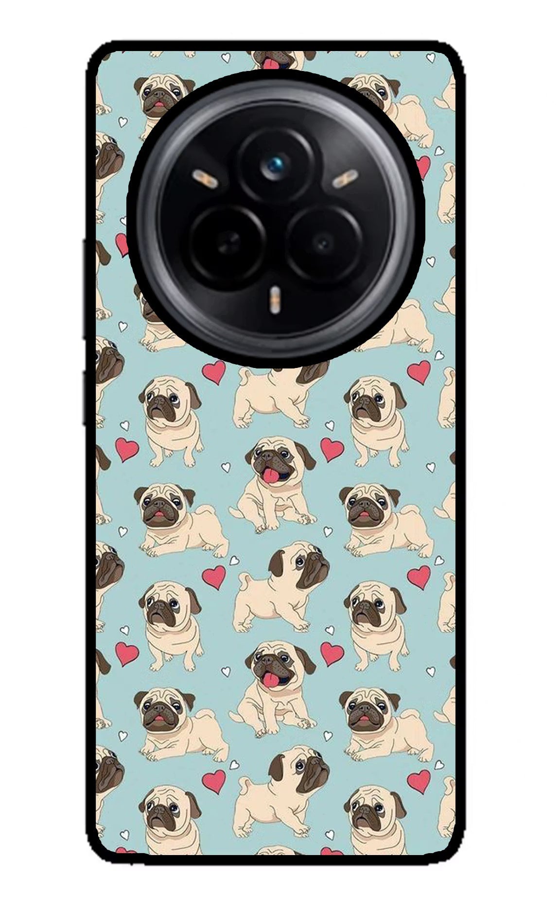 Pug Dog Realme 14 Pro 5G Back Cover