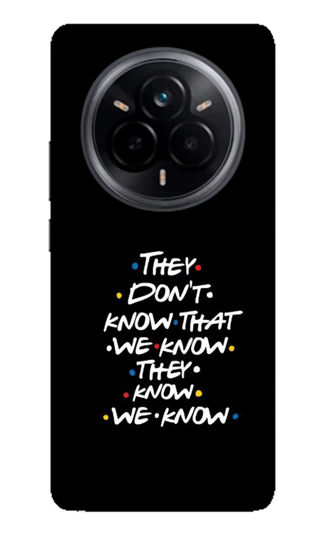 FRIENDS Dialogue Realme 14 Pro 5G Back Cover