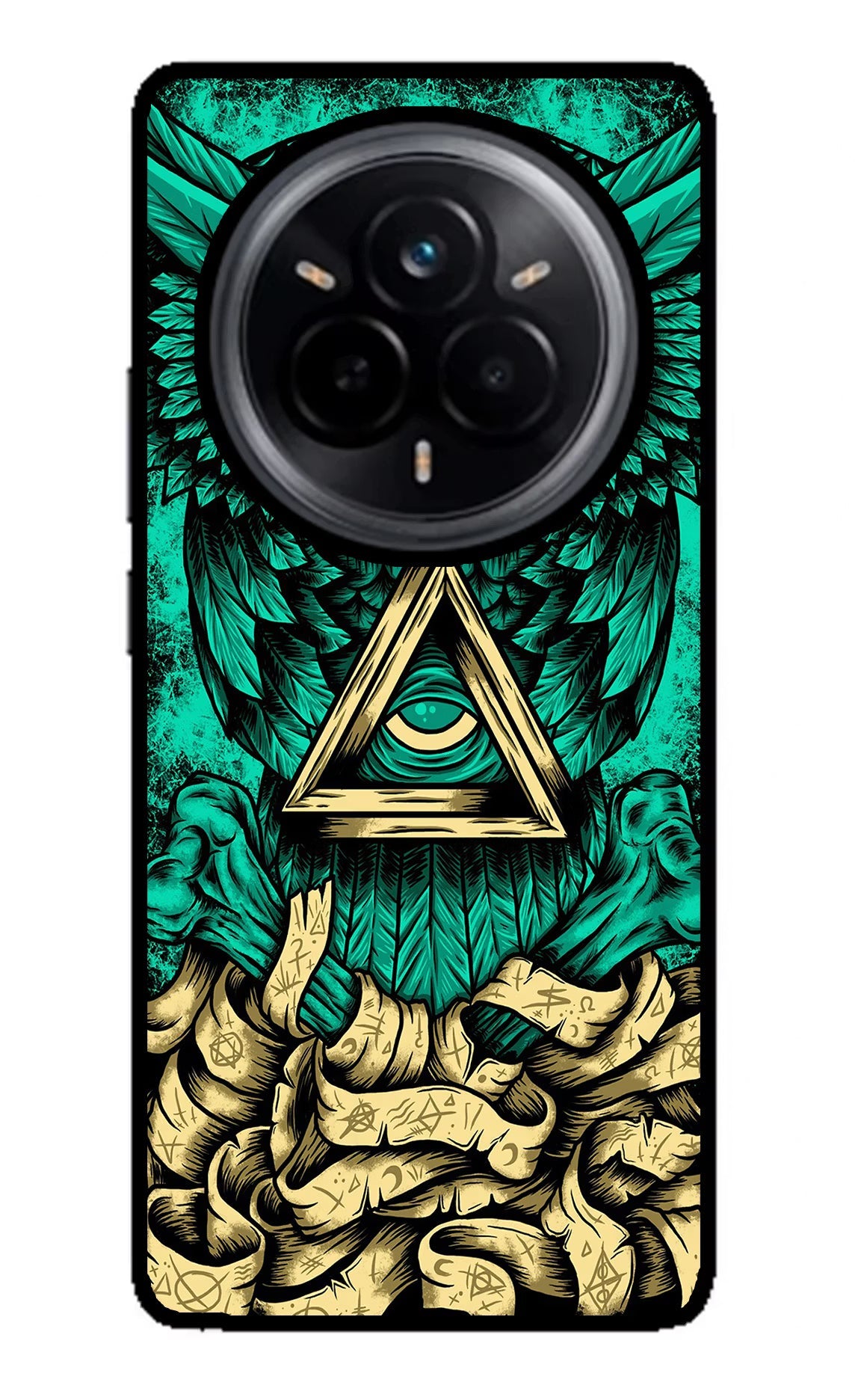 Green Owl Realme 14 Pro 5G Back Cover