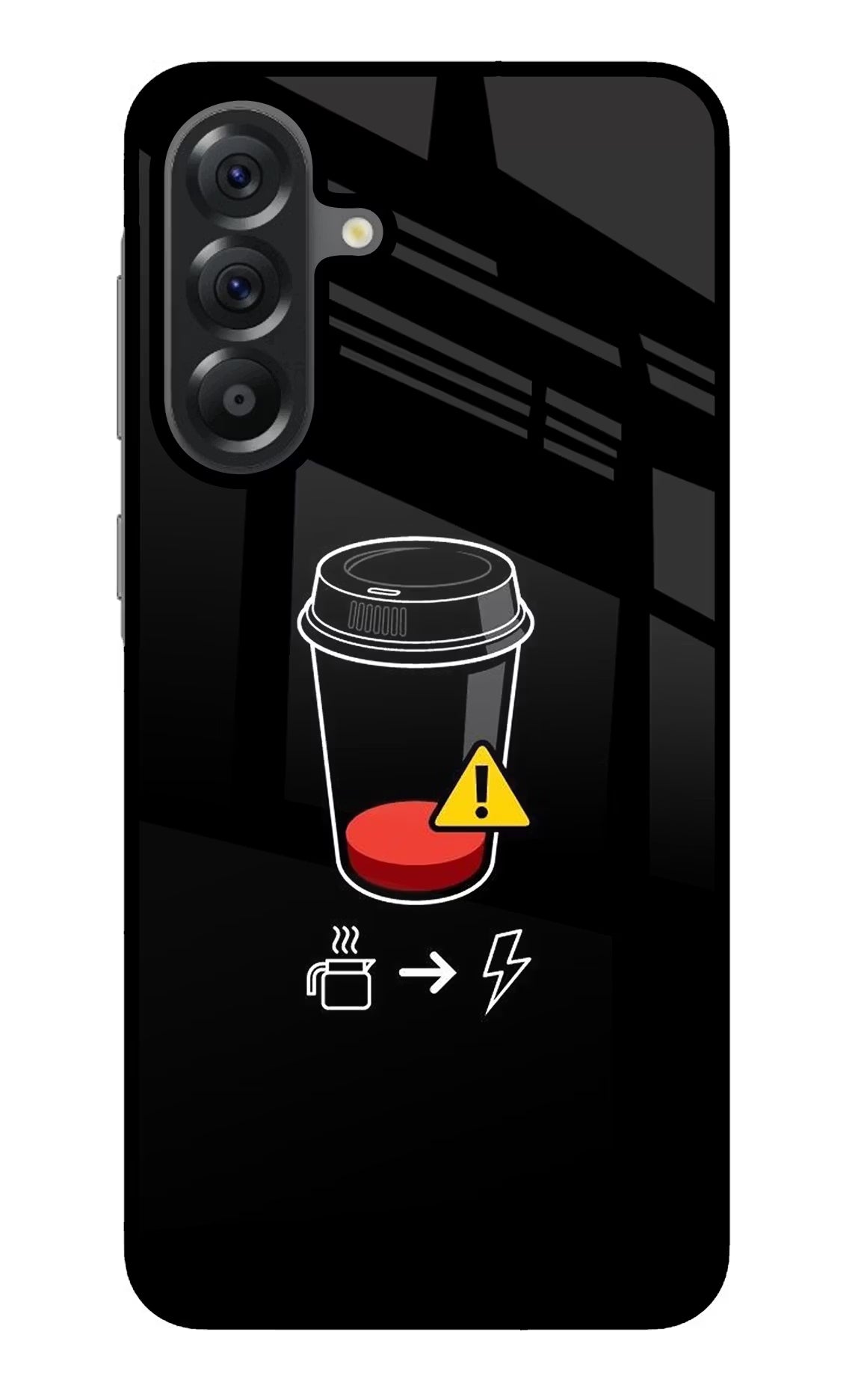 Coffee Samsung A56 5G Glass Case